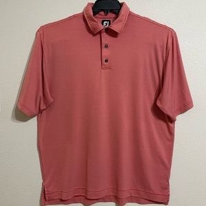 FootJoy‎ Striped Pattern Golf Polo Shirt Size XL